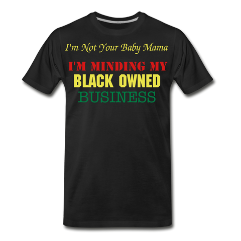 Black Owned T-Shirt - black