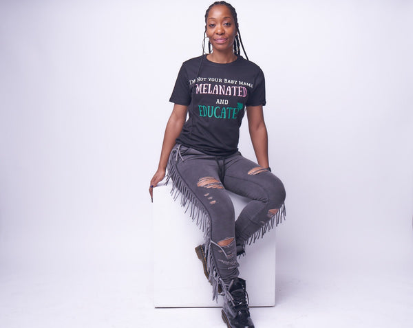 Melanated and Educated T-Shirt