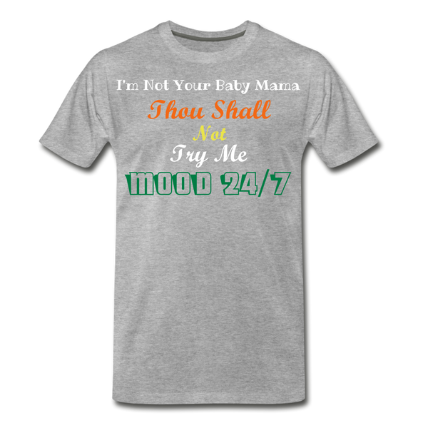 Try Me T-Shirt - heather gray