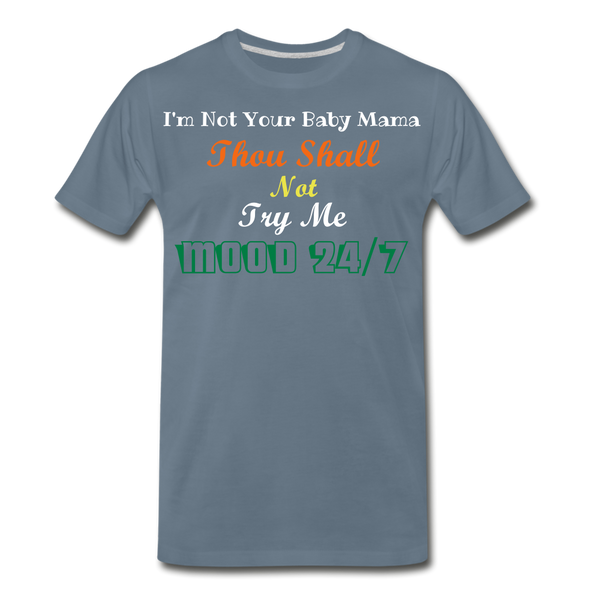 Try Me T-Shirt - steel blue