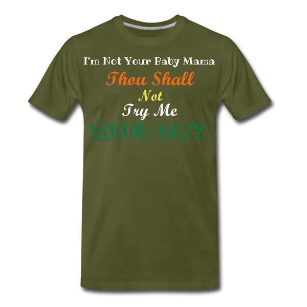 Try Me T-Shirt - olive green