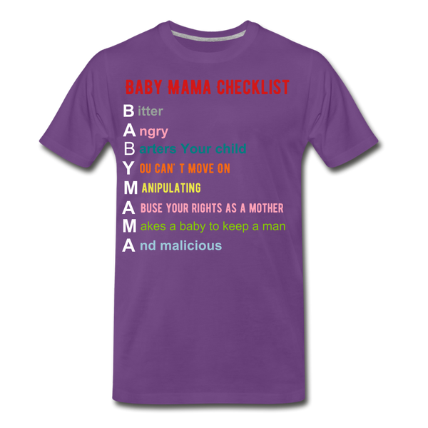 Baby Mama T-Shirt - purple