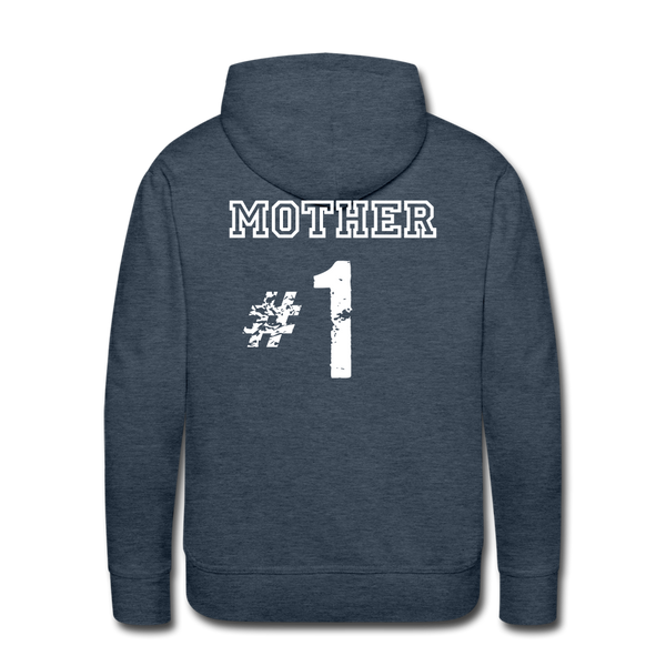 Mother Hoodie - heather denim