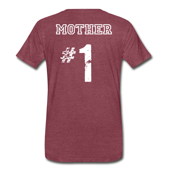 Mother T-Shirt - heather burgundy