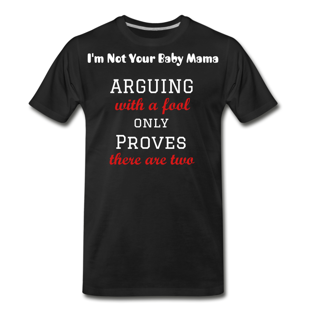 Arguing T-Shirt - black