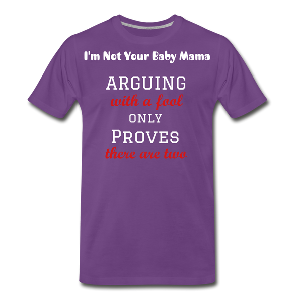 Arguing T-Shirt - purple