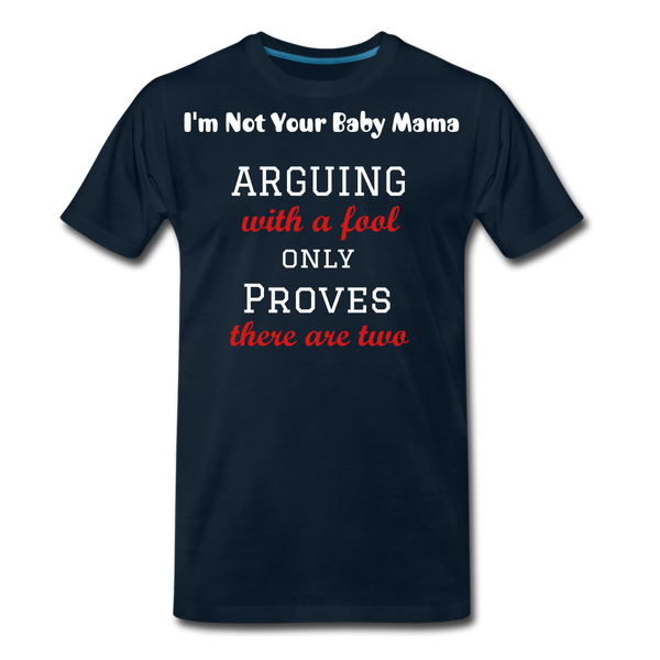 Arguing T-Shirt - deep navy