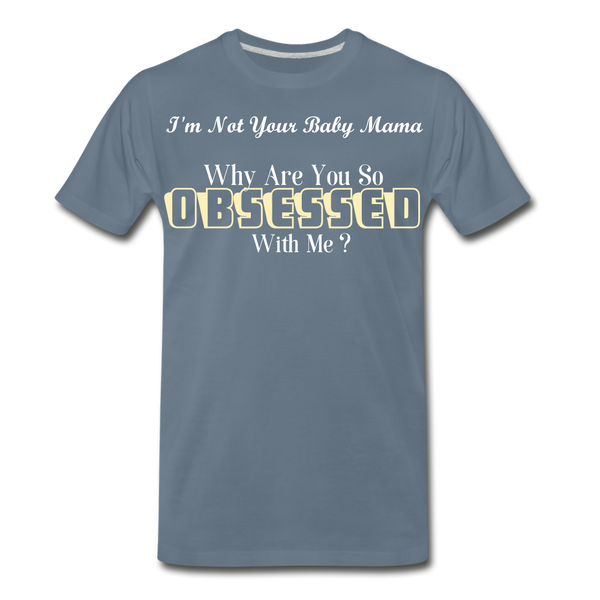 Obsessed T-shirt - steel blue