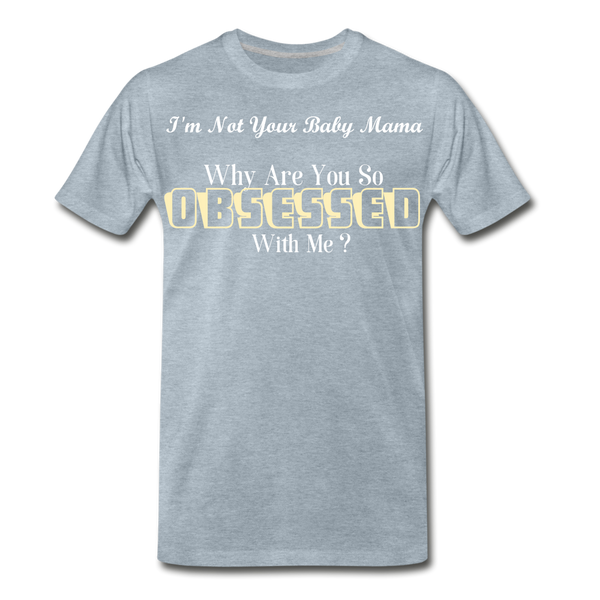 Obsessed T-shirt - heather ice blue