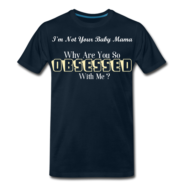 Obsessed T-shirt - deep navy