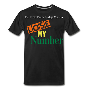 Lose My Number - black