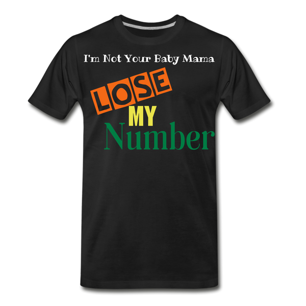 Lose My Number - black