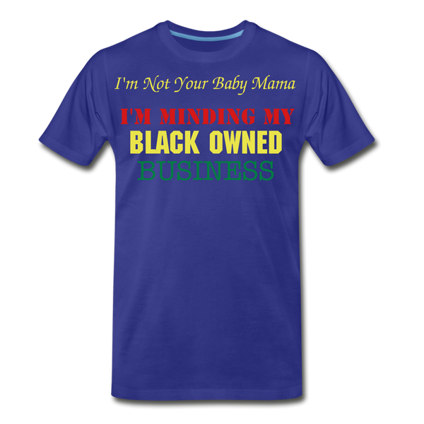 Black Owned T-Shirt - royal blue