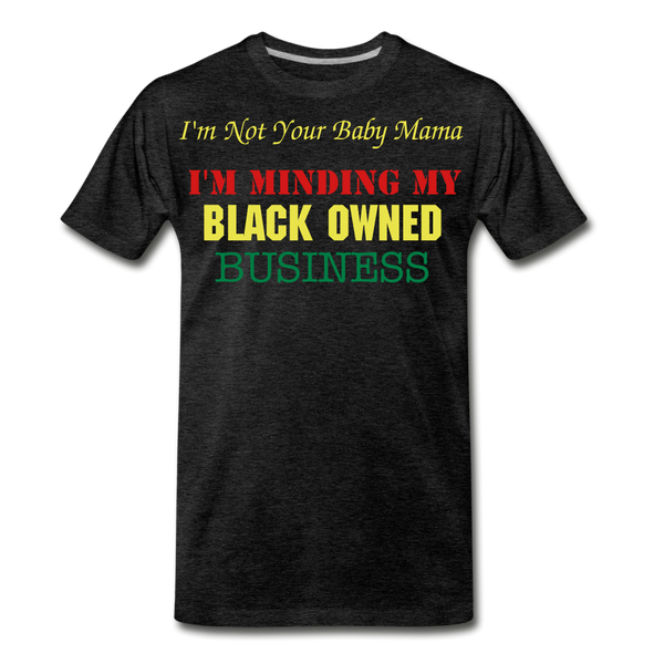 Black Owned T-Shirt - charcoal gray