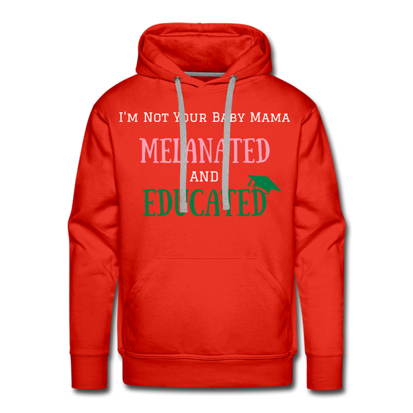 Melanated Hoodie - red
