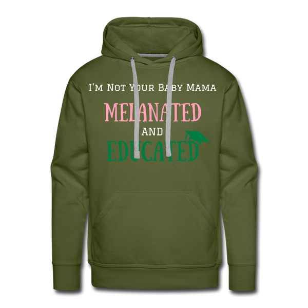 Melanated Hoodie - olive green