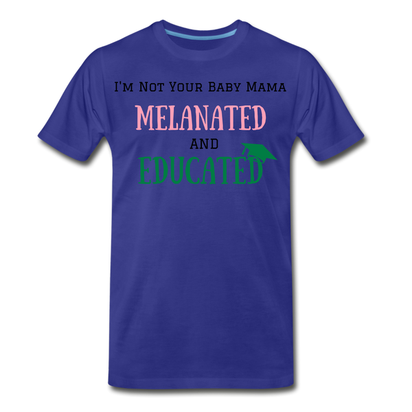 Melanated T-Shirt - royal blue