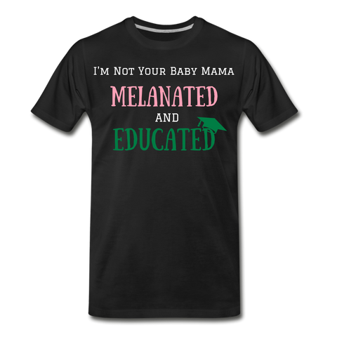 Melanated T-Shirt - black