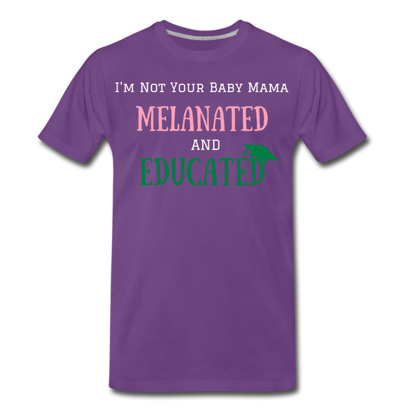 Melanated T-Shirt - purple