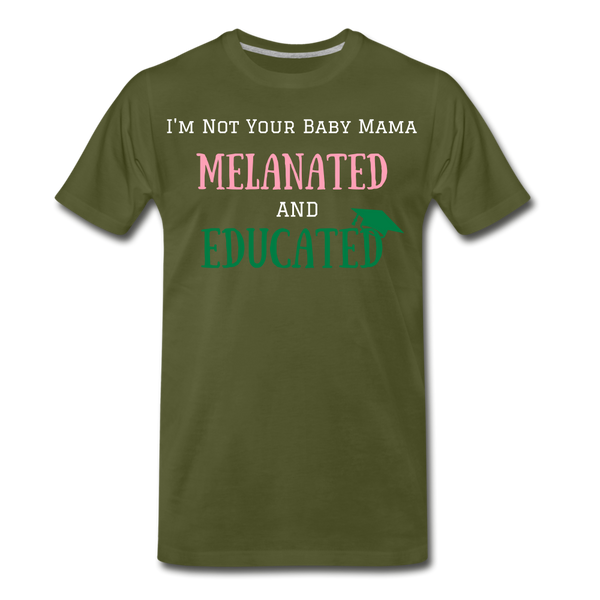Melanated T-Shirt - olive green