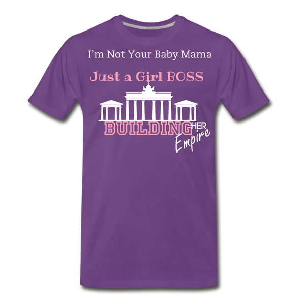 Girl Boss T-Shirt - purple