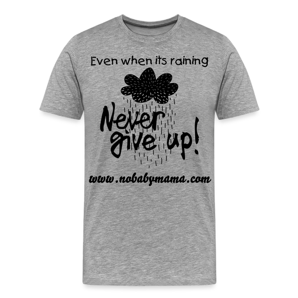 Never Give Up - heather gray